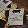 Alcohol The Cause of and solution to all of life's problems bottle opener